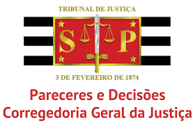 Comunicado da Corregedoria Geral da Justiça